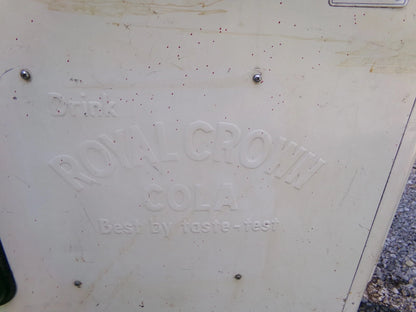 Vintage Embossed Royal Crown RC Cola Soda Pop Machine Cooler Original Ideal 55  LOCAL PICKUP ONLY - NO SHIPPING