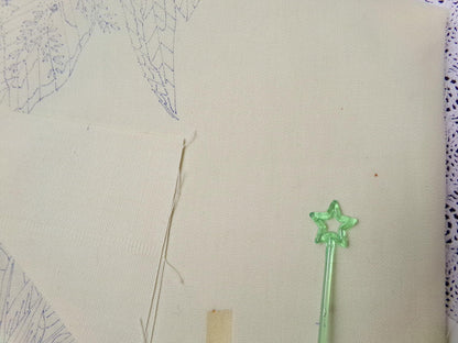PARADISE FOUND Vintage Crewel Embroidery Kit, Flowers of Hawaii Tropical Hummingbird Paragon 0308 Stitchery Wall Hanging