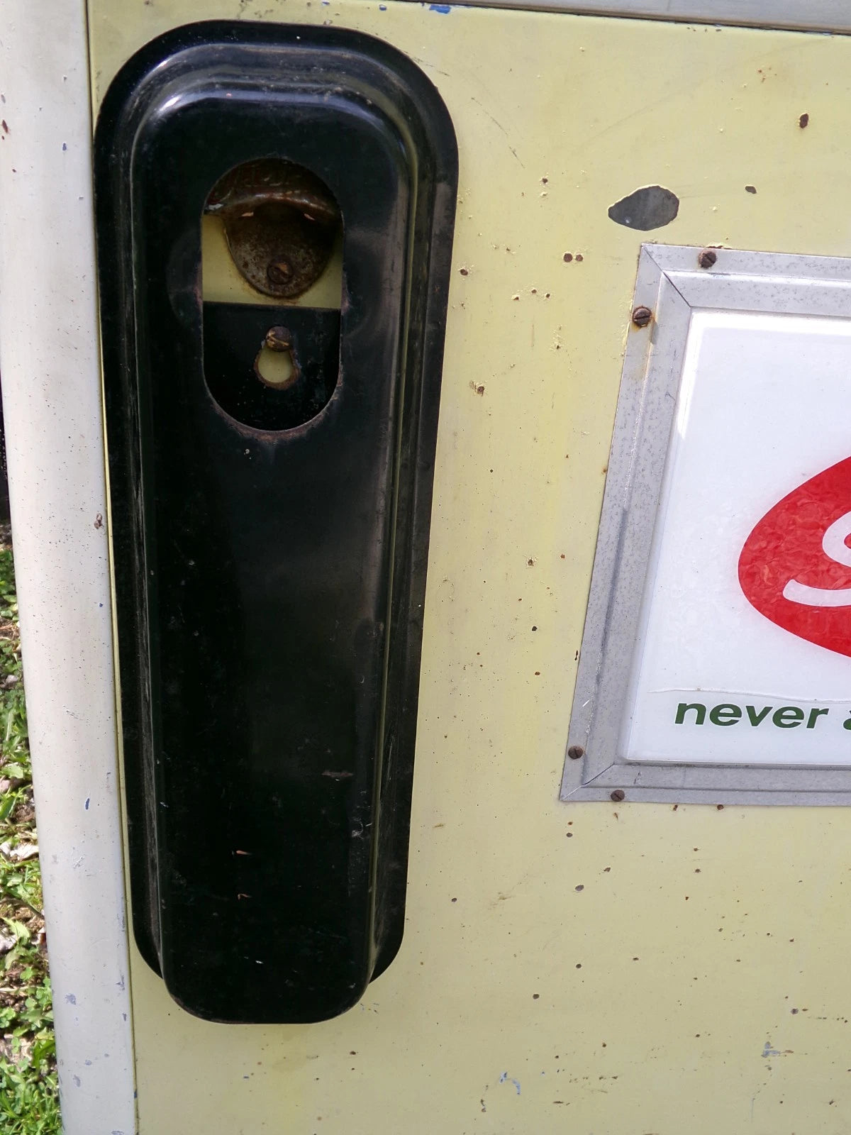 Vintage Squirt Cooler Soda Pop Vending Machine Original Ideal Model 55 Slider LOCAL PICKUP ONLY - NO SHIPPING