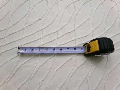 Dimensional Illusion Vintage Chenille Fabric, Fascinating Design, 18" x 25" piece