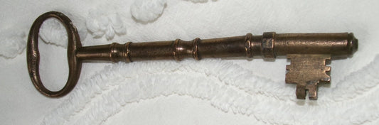 Antique Skeleton Church Key Vintage Victorian Style Large 6"