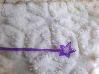 cozy cream snowflake vintage chenille fabric, versatile neutral geometric design, 18 x 24"