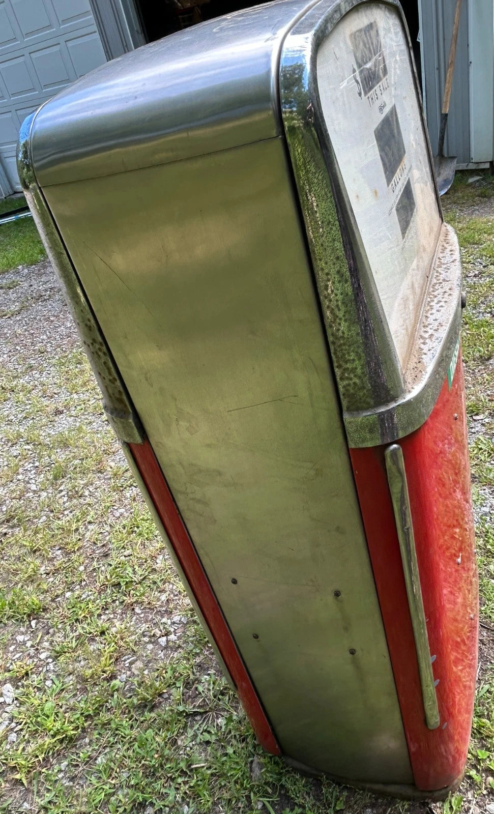 Vintage A.O. Smith Gas Pump Model 483 Original 1950s Retro Gas Station LOCAL PICKUP ONLY - NO SHIPPING
