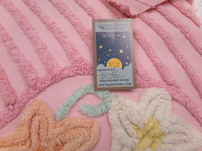 Shabby Sweet Vintage Chenille Fabric, Pink Floral Sewing & Quilt Material, 16" x 25" piece