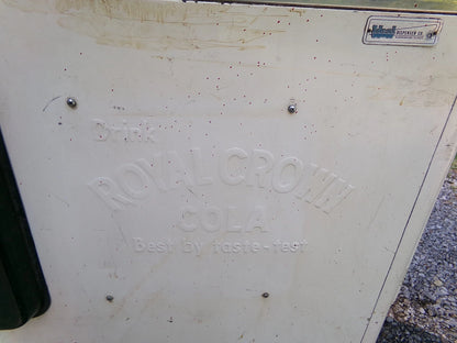 Vintage Embossed Royal Crown RC Cola Soda Pop Machine Cooler Original Ideal 55  LOCAL PICKUP ONLY - NO SHIPPING