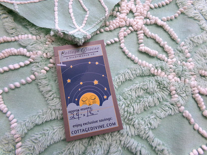 trendy jade green vintage chenille fabric: 18" x 24" piece w/ contrast spider rings for quilting, crafts