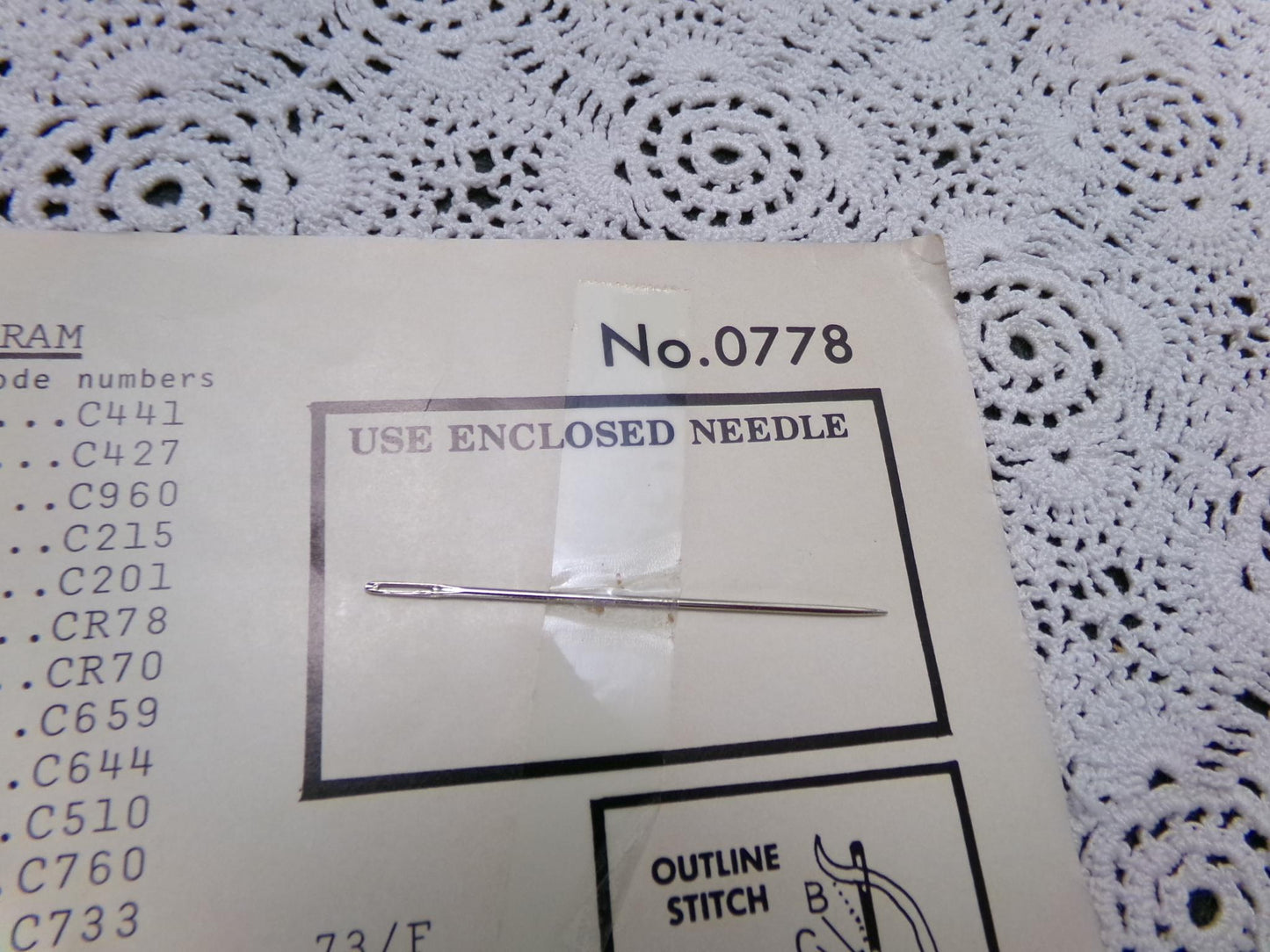 Mary Poppins Vintage Crewel Embroidery Kit Paragon Needlecraft 0778 Whimsical Walt Disney