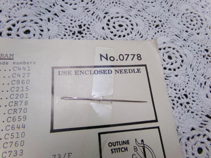Mary Poppins Vintage Crewel Embroidery Kit Paragon Needlecraft 0778 Whimsical Walt Disney