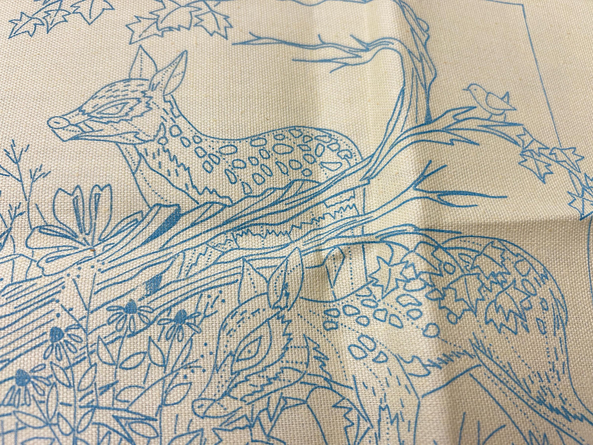 FOREST FRIENDS Crewel Stitchery Kit Woodland Vintage Paragon 0505 Embroidery