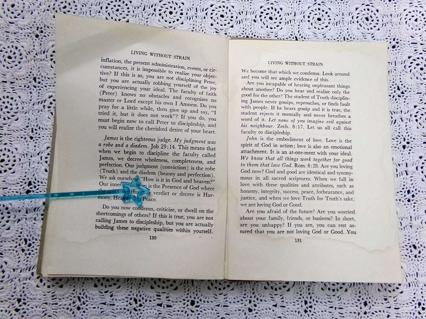 Living Without Strain SIGNED Joseph Murphy 1959 1st Ed? Rare Willing Publishing
