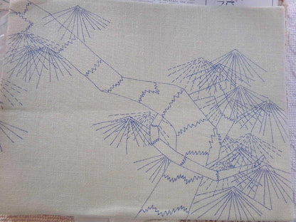 MING TREE Vtg Paragon Creative Crewel Stitchery Embroidery Kit #0630 18x44" 1972