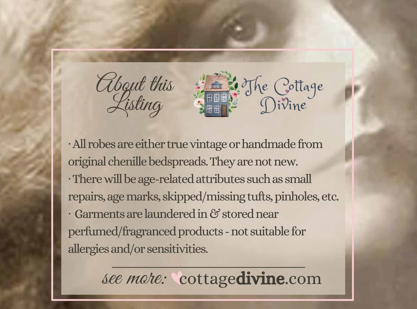 Retro Plaid Vintage Chenille Robe Ladies I Love Lucy Style 50s Bathrobe