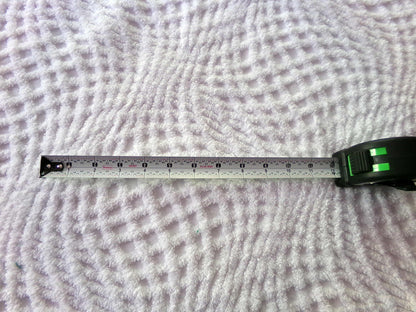 intense illusion white vintage chenille fabric, plush webbed optic illusion design, 21" x 25" inch piece of quilt & sewing material