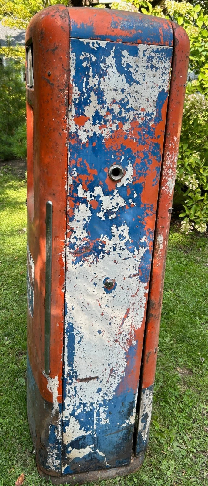 Vintage Erie Model 743 Gas Pump As-Found Barn Find Parts or Restoration LOCAL PICKUP ONLY - NO SHIPPING