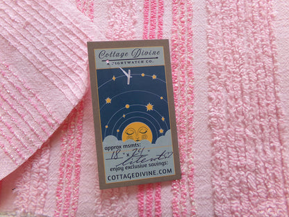 multisize pink striped vintage chenille fabric, ultra lightweight 18" x 24" piece of sewing material w/ variegated stripe lines
