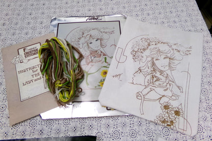 Cat Lovers Crewel Embroidery Kits Lot of 3 Kitty Themed Bucilla, Janlynn, Friends Creative Stitchery
